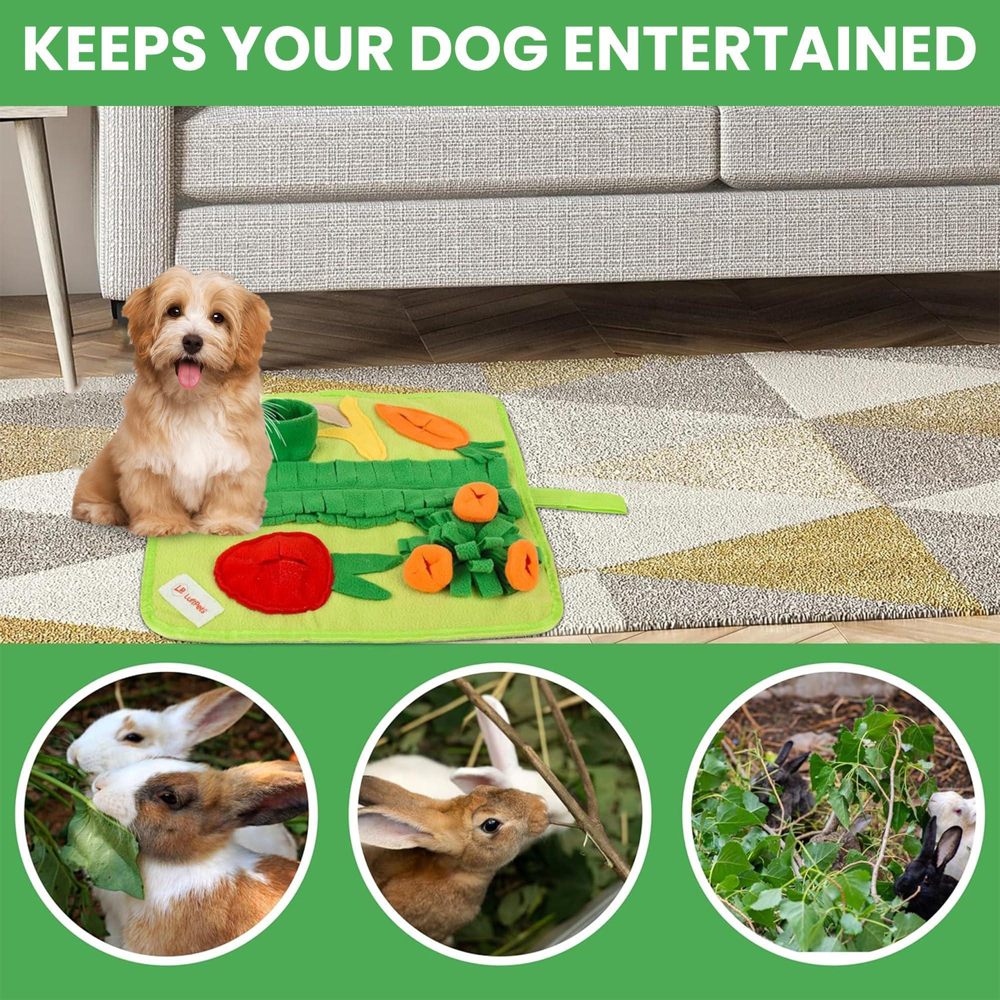 Soft Washable Anti-Slip Foraging Puzzle Toy