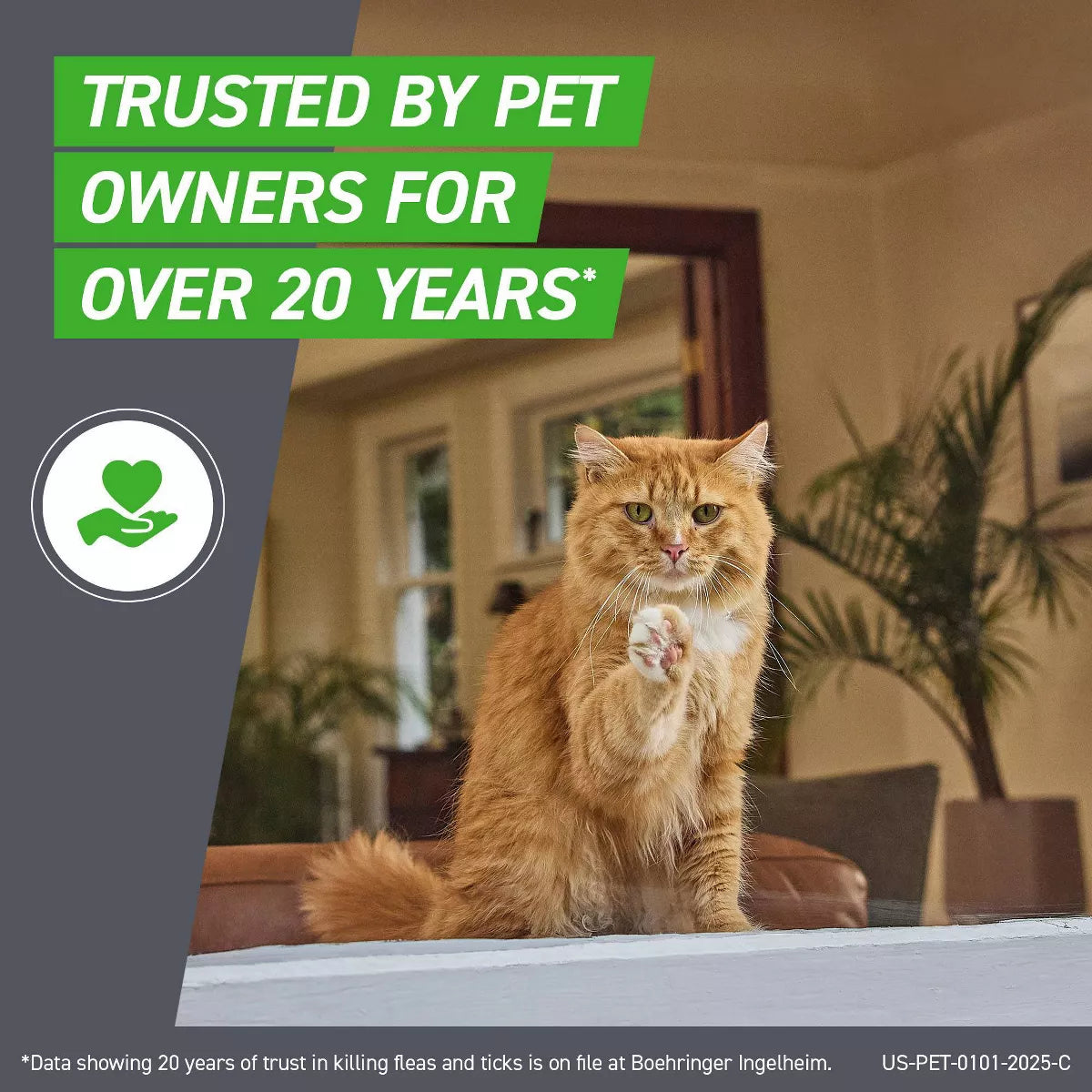 Frontline plus Flea and Tick Treatment for Cats and Kittens - 8 Weeks and Older - 3 Doses