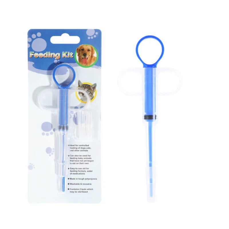 Pet Medicine Feeder Push-Type Syringe Cat Pill Syringe Dropper Dog and Cat Feeder Manufacturer Wholesale