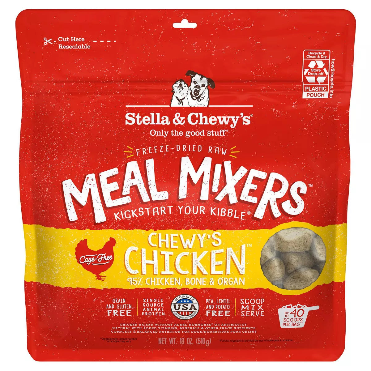 Stella & Chewy'S Freeze-Dried Mixers Dry Dog Food