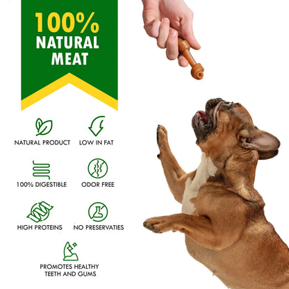 Peanut Butter & Cranberry Dog Chew Treats (Rawhide-Free)