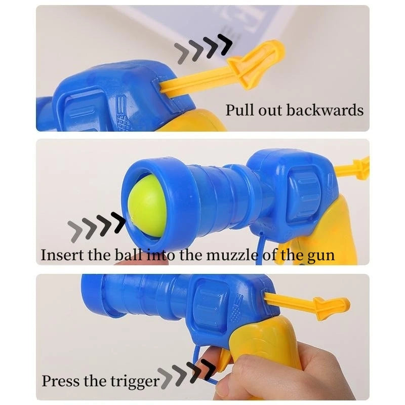 plush ball shooting gun