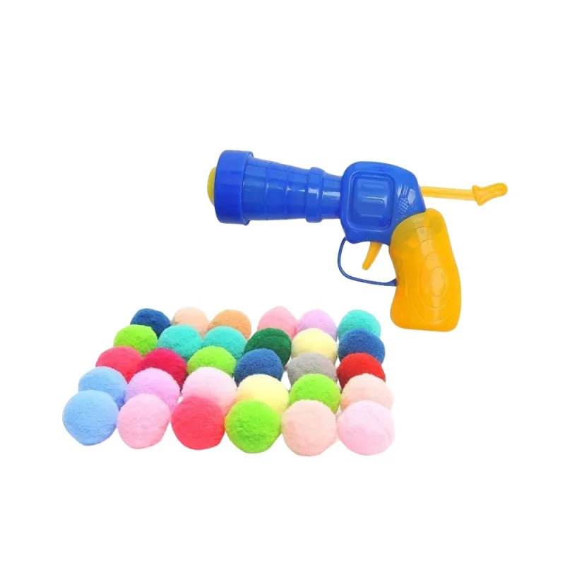 plush ball shooting gun