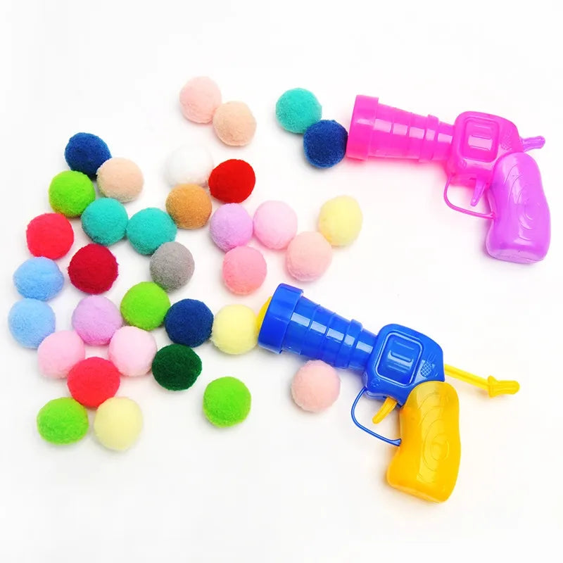 plush ball shooting gun
