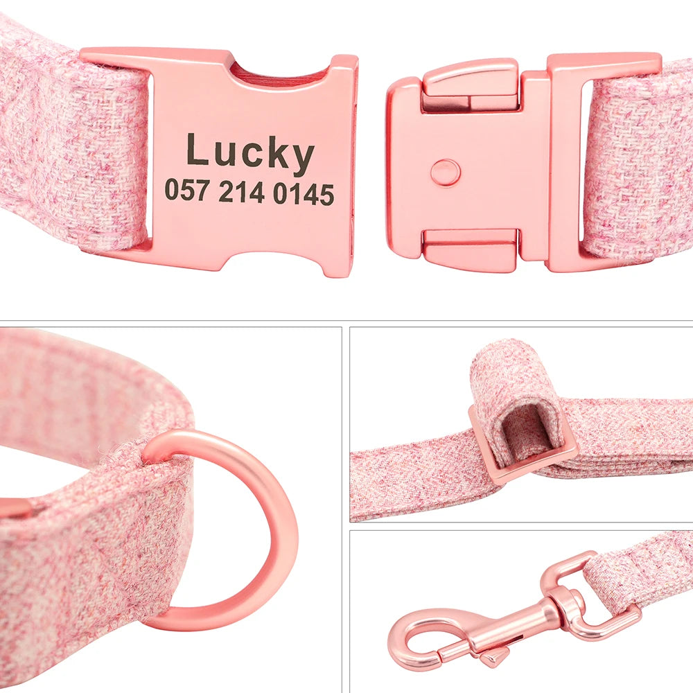 Engraved Nylon Dog Collar