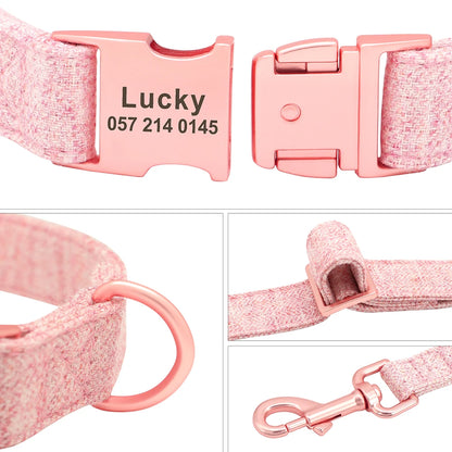 Engraved Nylon Dog Collar