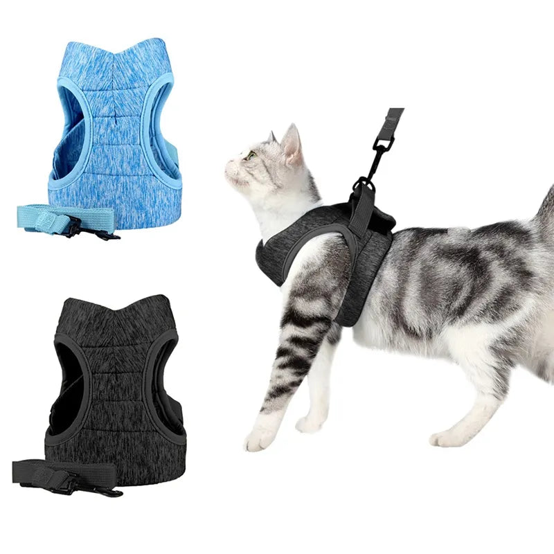 Cat Harness Leash Set