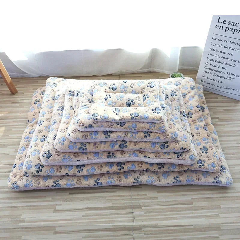 Plush Cat Bed Mat
