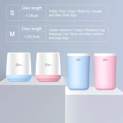 Silicone Dog Paw Cleaner Cup