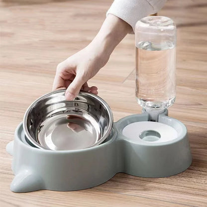 Automatic Pet Food and Water Dispenser