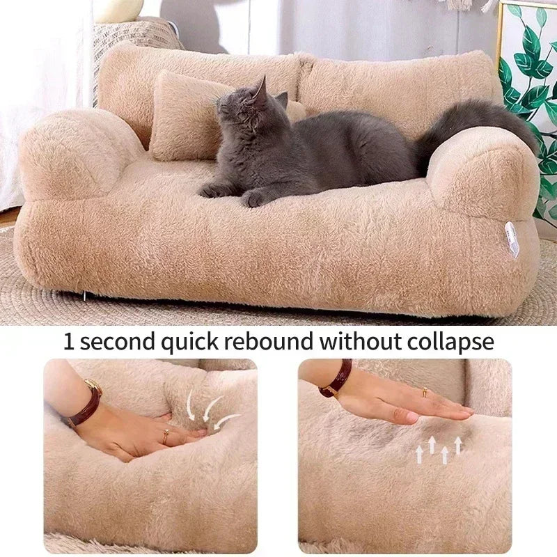 Winter Warm Cat Bed Sofa