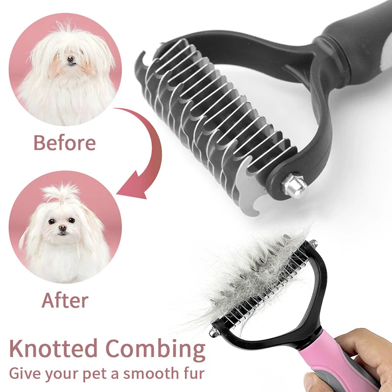 Pet Hair Grooming Comb and Brush
