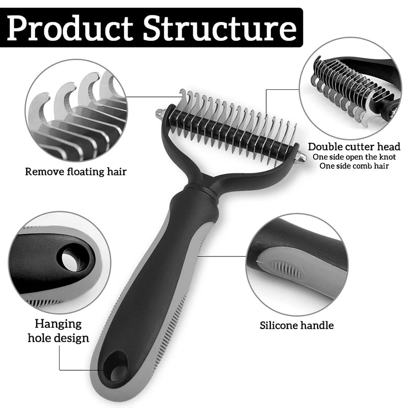 Pet Hair Grooming Comb and Brush