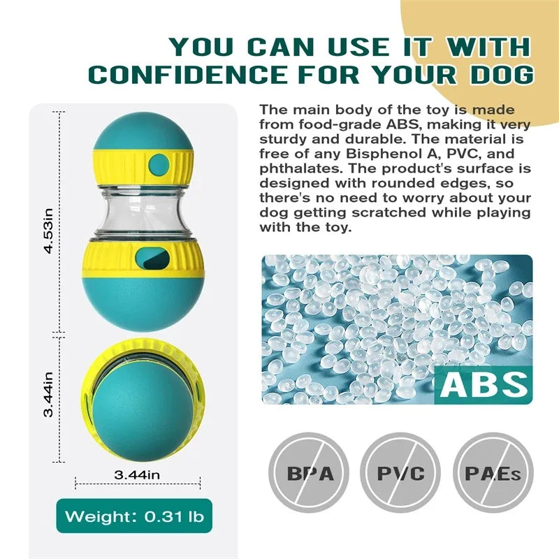 Interactive Dog Tumbler Toy