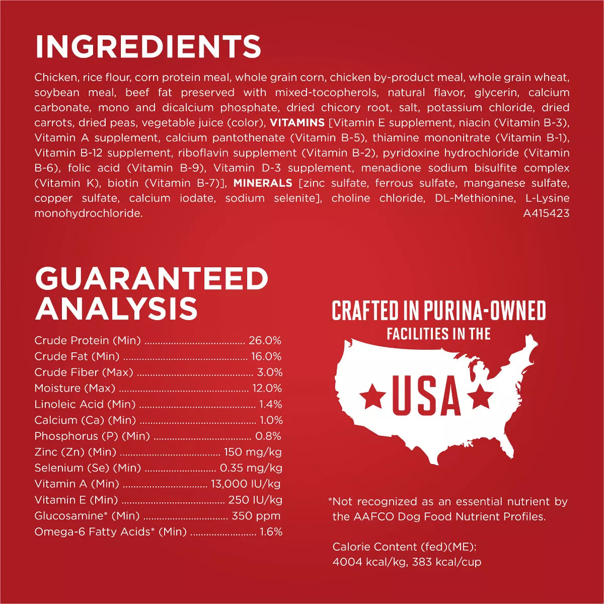 Purina ONE Smartblend Natural Dry Dog Food with Chicken & Rice