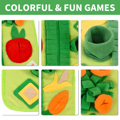 Soft Washable Anti-Slip Foraging Puzzle Toy