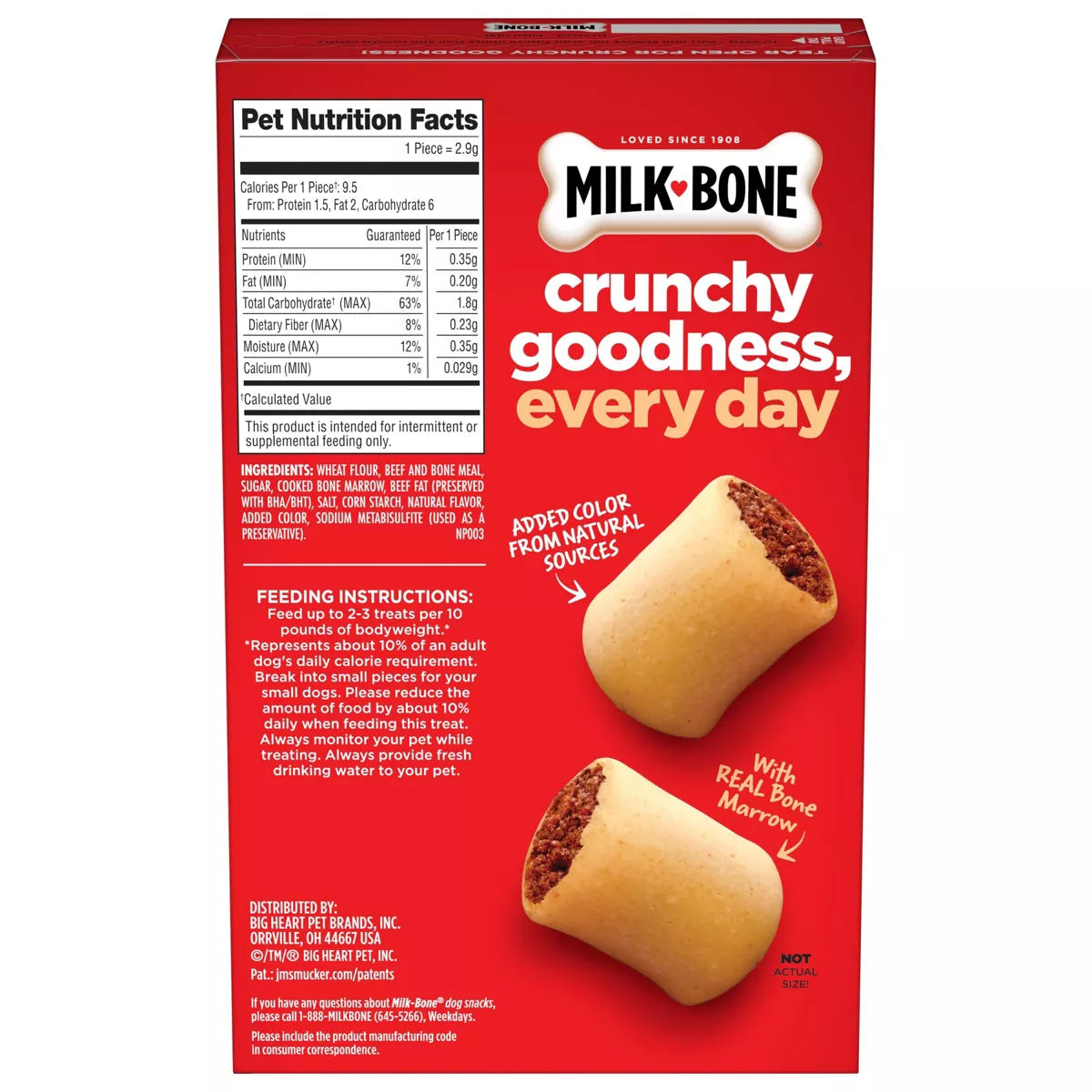 Milk-Bone Maro Snacks with Real Bone Marrow Dog Treats