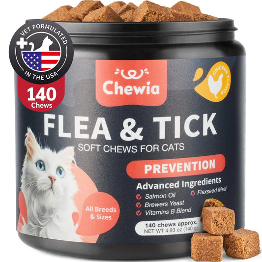 Insects Treatment for Cats Daily Oral Cat Insects Treatment Chews Chewable