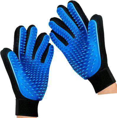 Pet Grooming Gloves Mitt Pair